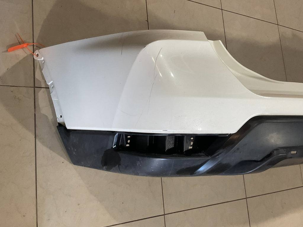 Rear Bumper Cover White 2017-2018 Nissan Rogue S/SL/SV/SV Hybrid 85022+6fr0h OEM