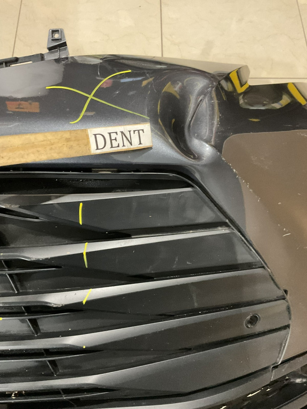 Front Bumper Cover Grey 2021 2023 Toyota Sienna 52119-08100 OEM