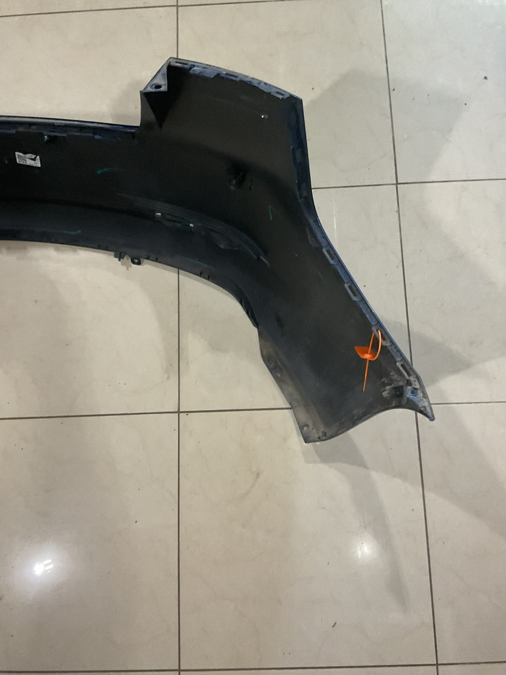 Rear Bumper Cover Blue 17-23 Tesla Model 3 CAPA