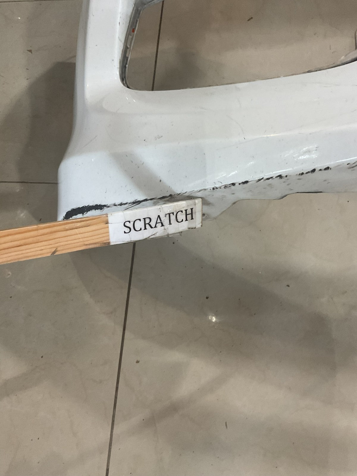Front Bumper Cover White 2016 2017 Honda Accord 71101+tf2+a000 OEM