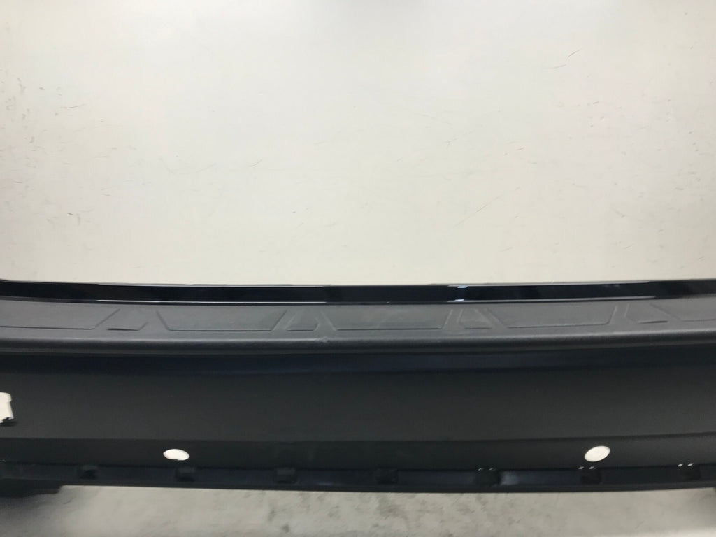 Rear Bumper Cover Black Subaru Outback Base/Touring/Ltd 20-21 w/Sensor Holes OEM
