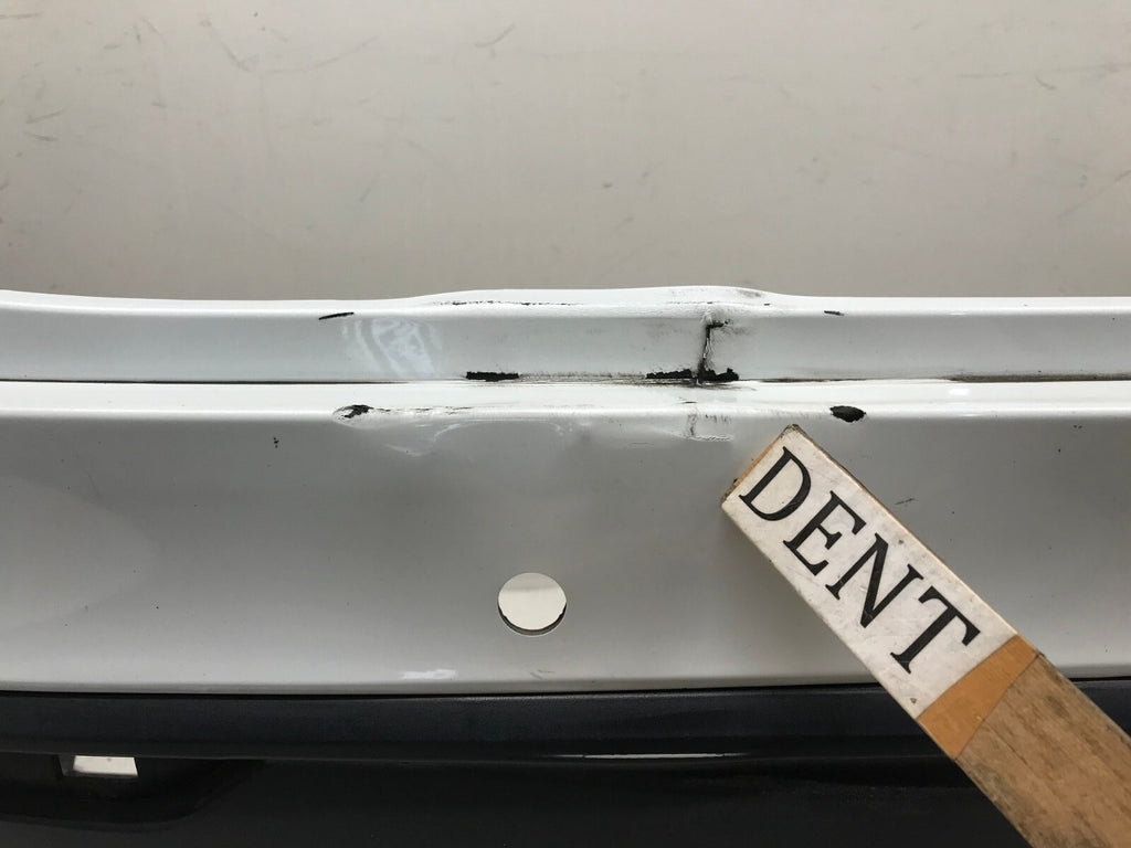 Rear Bumper Cover White 20-2023 Tesla Model Y Long Range/Perf w/Sensor Holes OEM