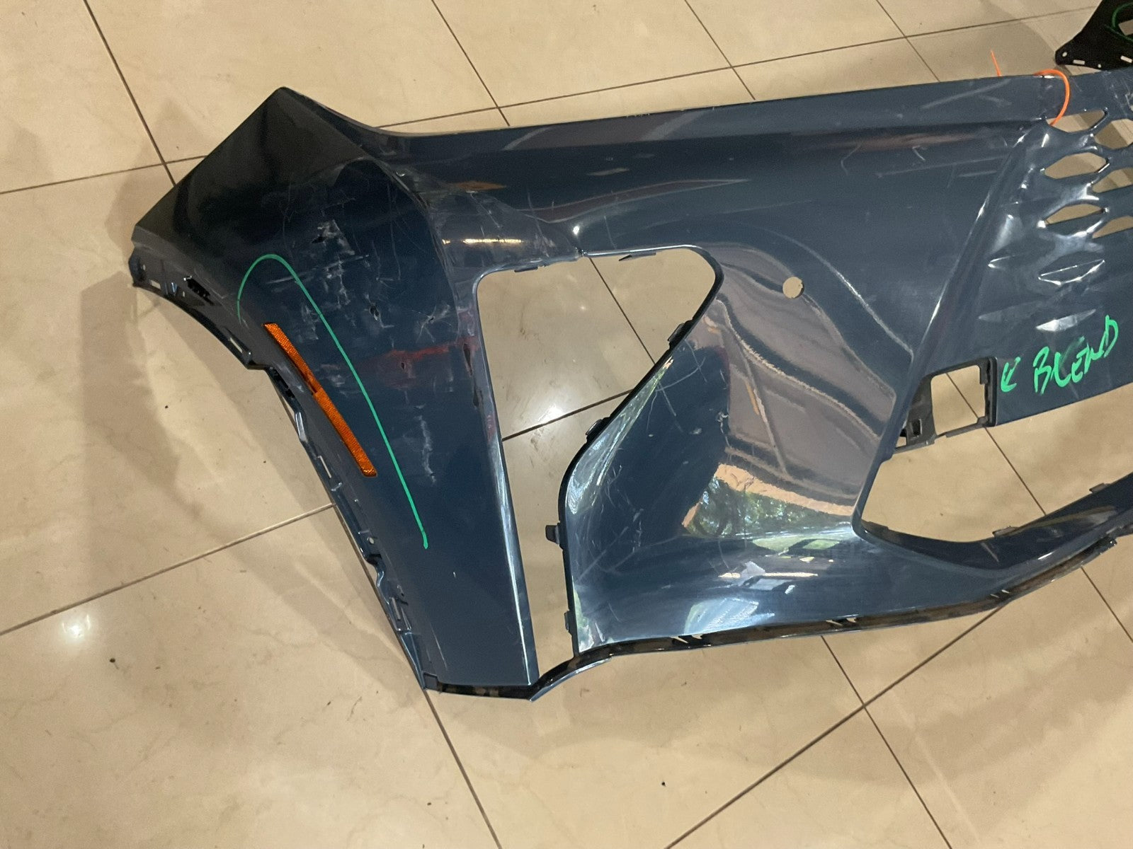 Front Bumper Cover Blue 2025 Toyota Crown Signia 52119+30q50 OEM