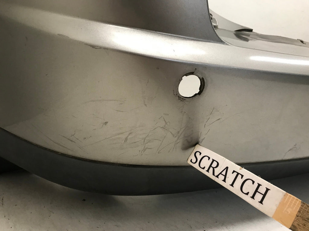 Rear Bumper Cover Silver 2011-2015 Lincoln MKX w/Sensor Holes 7A13-17F001-AB OEM