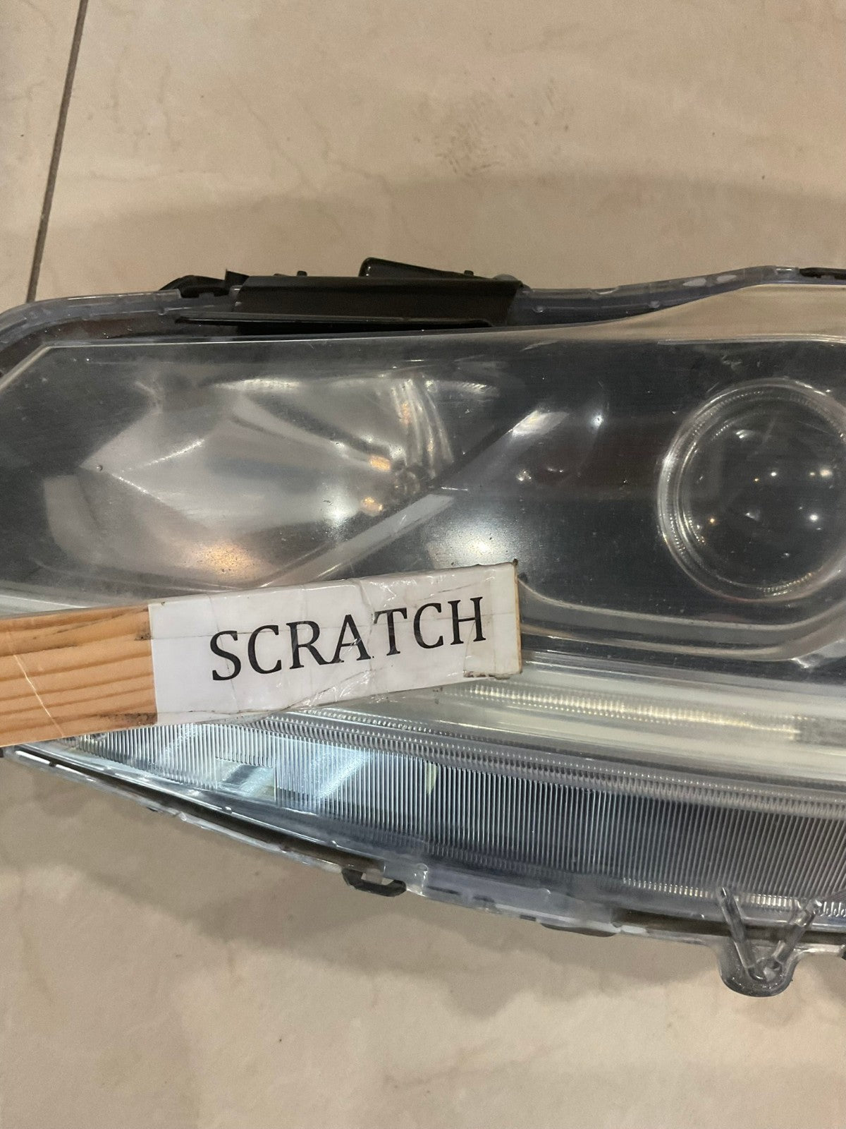 Headlight Left LH Driver Honda Accord Sedan 4Dr 2016-2017 CAPA