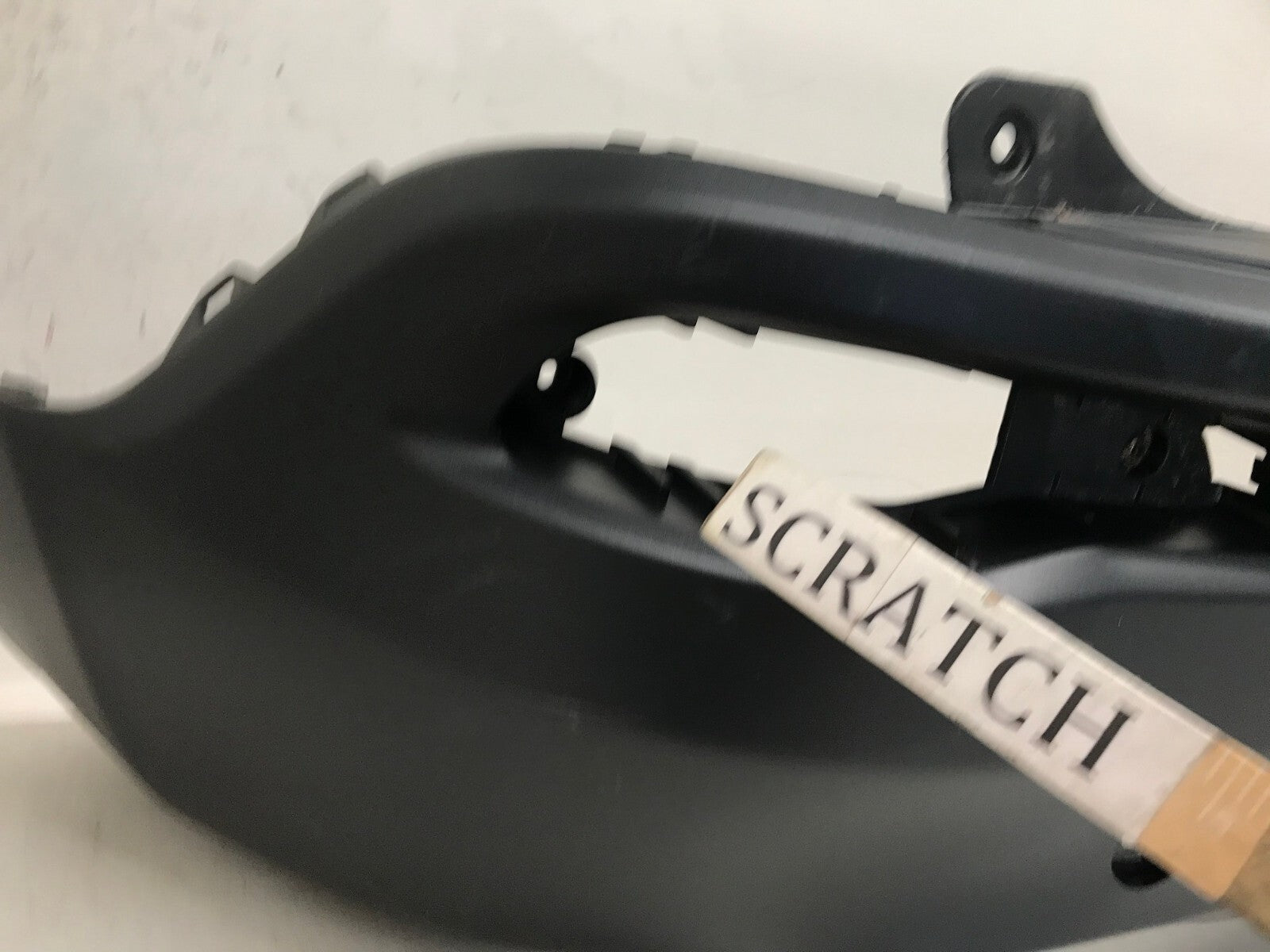 Rear Lower Bumper Cover Black 2014-2018 Jeep Cherokee 68203261A OEM