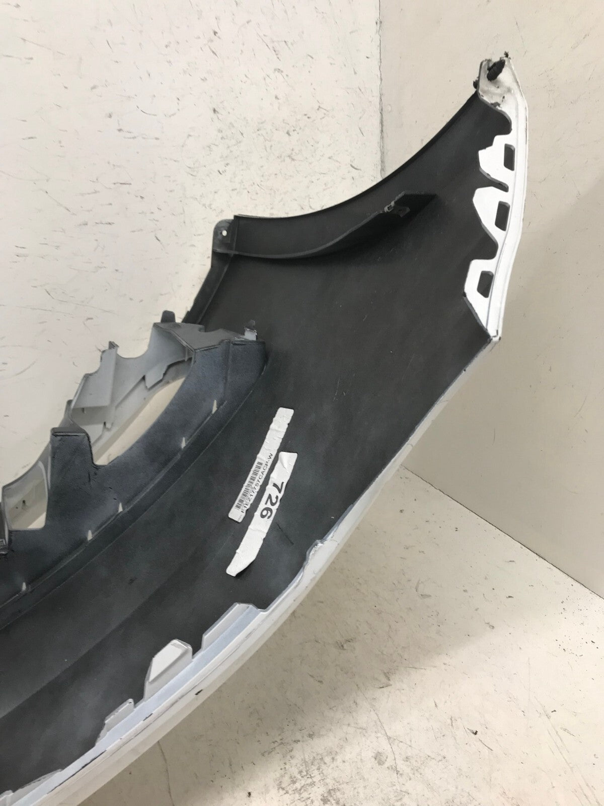 Front Bumper Cover White Ford Focus S SE 2015-2018 F1EB-17757-CF OEM