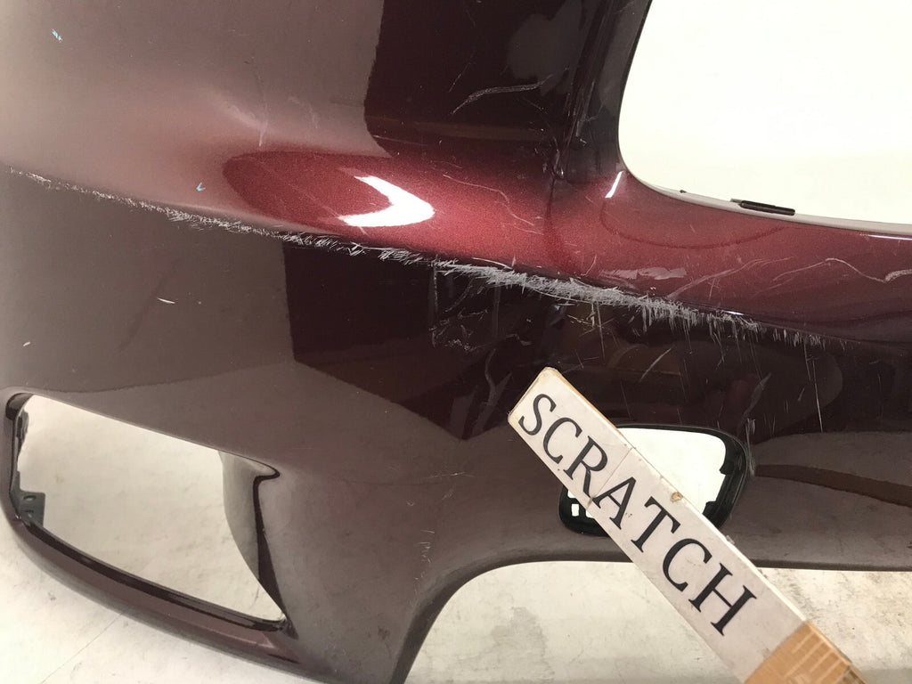 Front Bumper Cover Red Toyota Highlander LE Limited Hybrid 14-16 52119-0E220 OEM