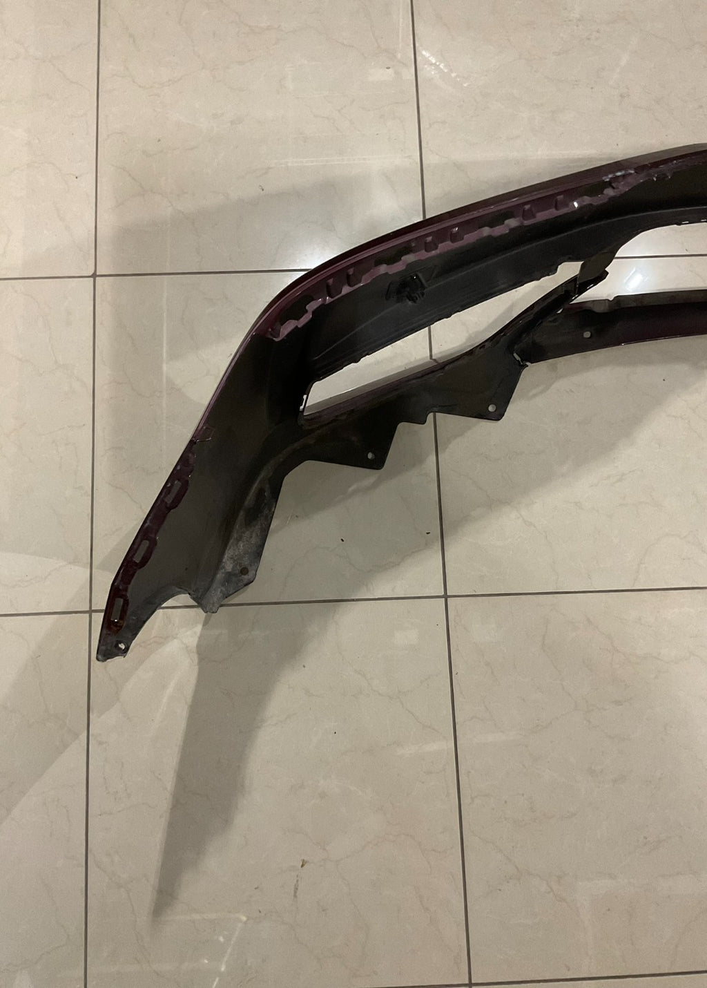 Front Bumper Cover Red Honda Accord Sedan 2016-2017 71101+tf2+a000 OEM