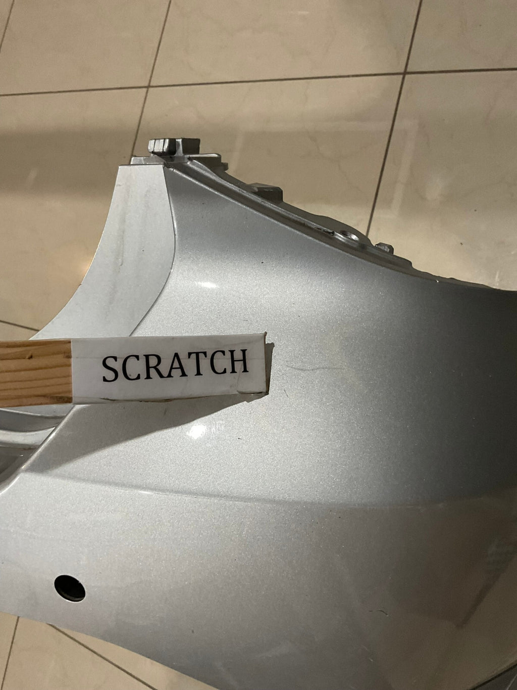 Rear Upper Bumper Cover Grey Hyundai Palisade 2023 2024 86611-SBCA0 OEM