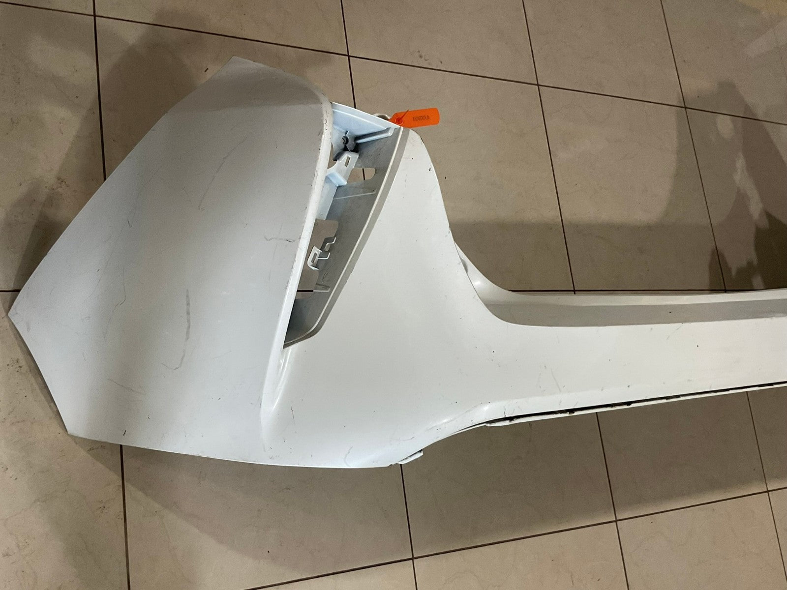 Rear Bumper Cover White Toyota Prius Two Three Four 16-18 52159+47110 OEM