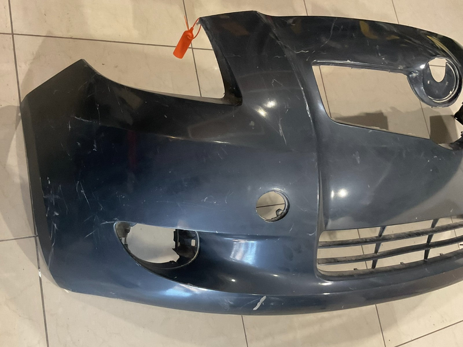 Front Bumper Cover Darkgrey 2007 2008 Toyota Yaris Hatchback CAPA
