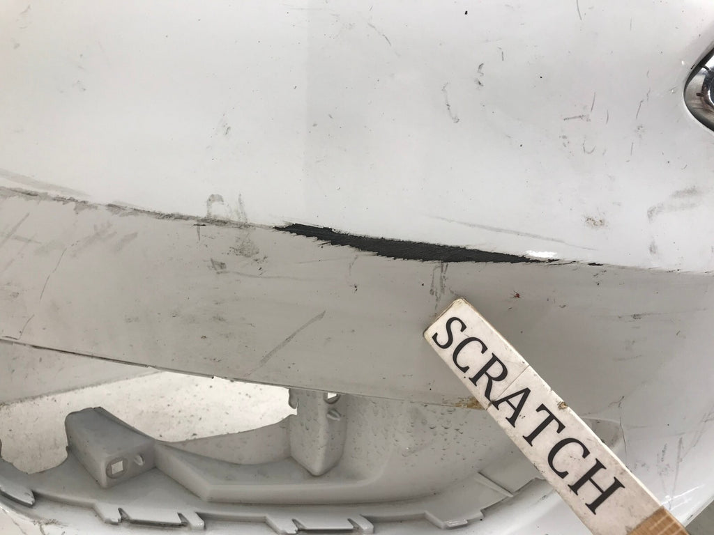 Front Bumper Cover White Ford Focus S SE 2015-2018 F1EB-17757-CF OEM