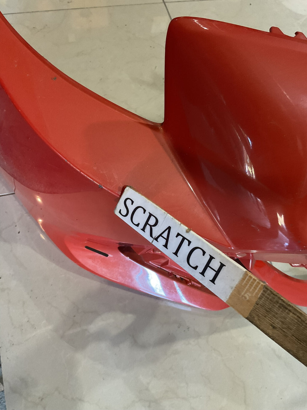 Front Bumper Cover Red Toyota Corolla Hatchback 2018-2020 52119-12G20 OEM