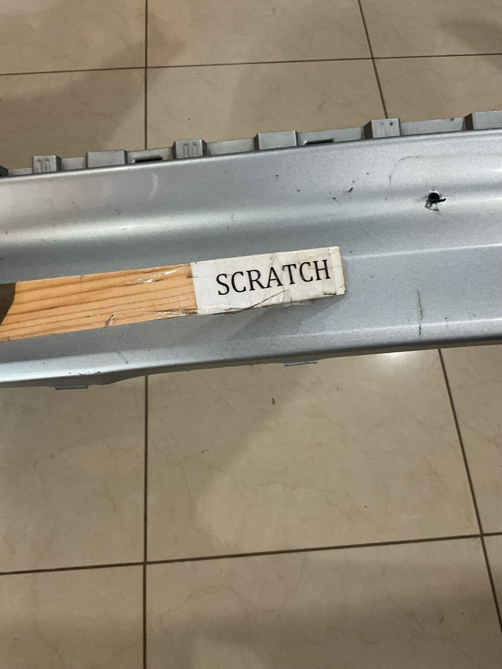 Front Bumper Cover Silver 2020-2026 Toyota Highlander 52119 qe440 OEM