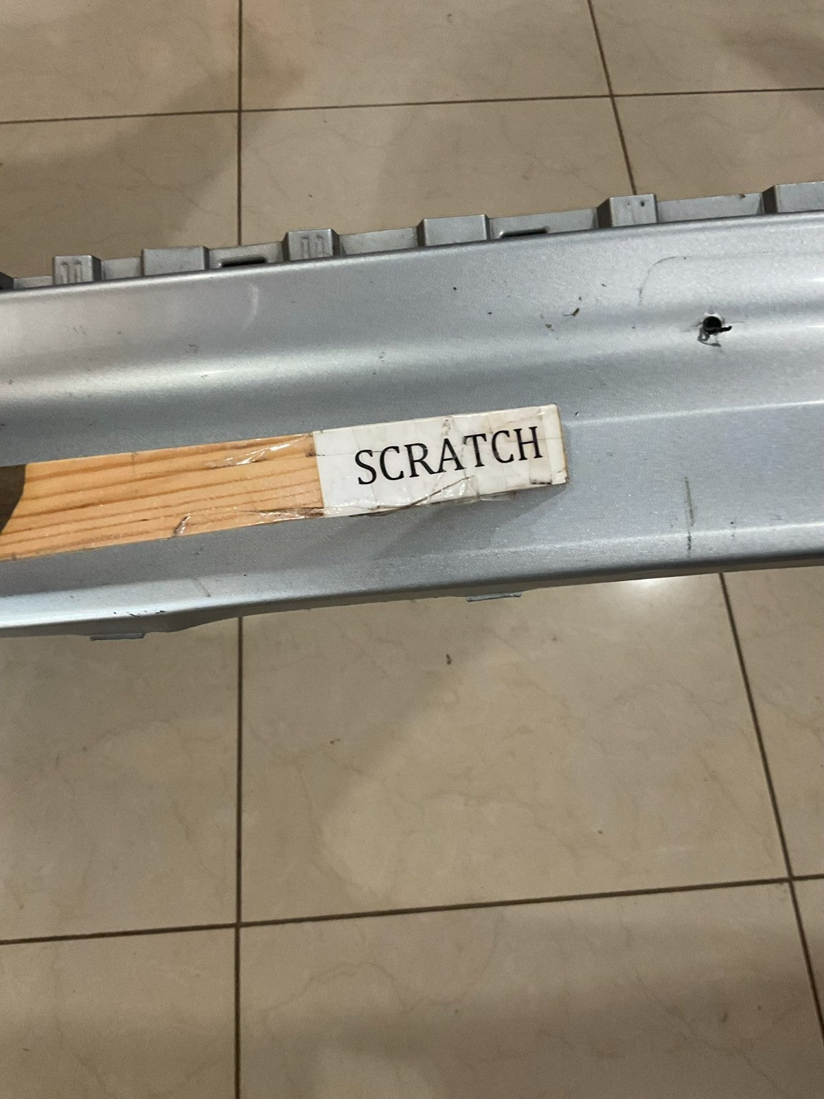 Front Bumper Cover Silver 2020-2026 Toyota Highlander 52119 qe440 OEM