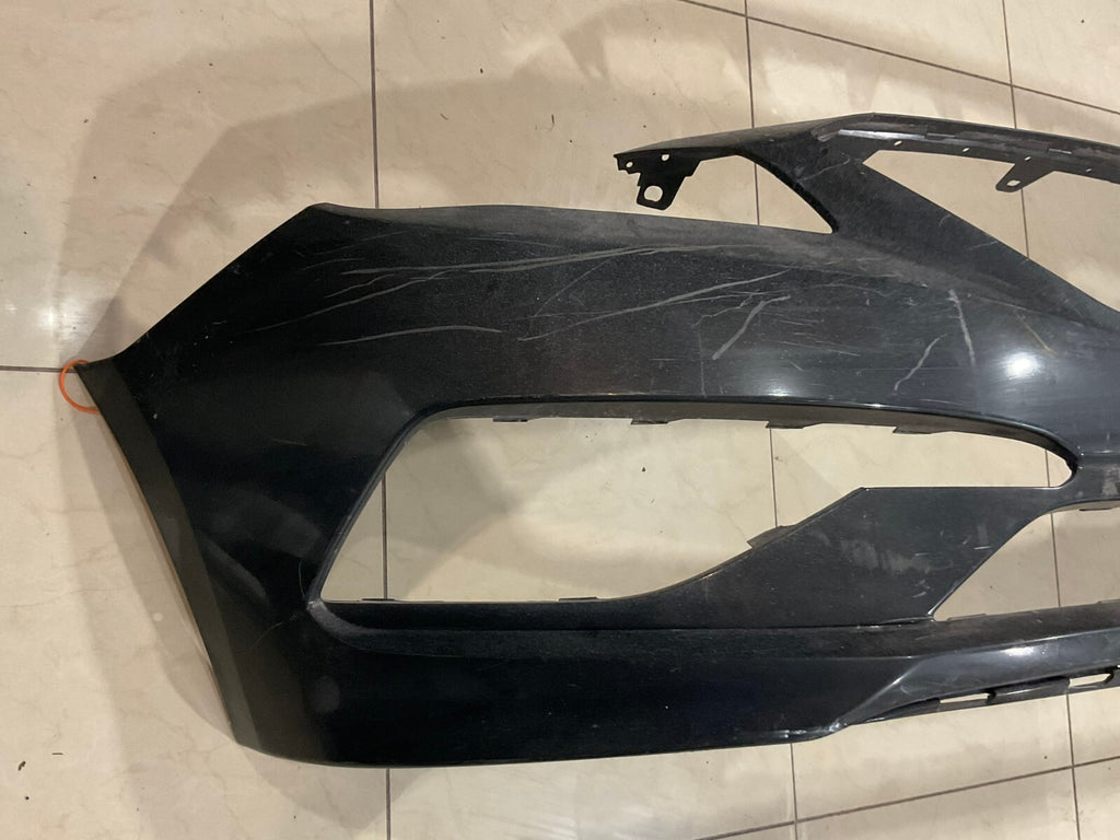 Front Bumper Cover Black 2018-2019 Hyundai Sonata SE/ECO/SEL Sport HN04134BB OEM