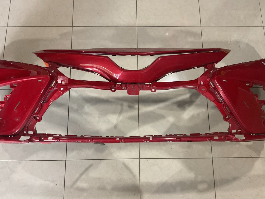 Front Bumper Cover Red Toyota Camry SE XSE 2018 2019 52119+06e20 OEM