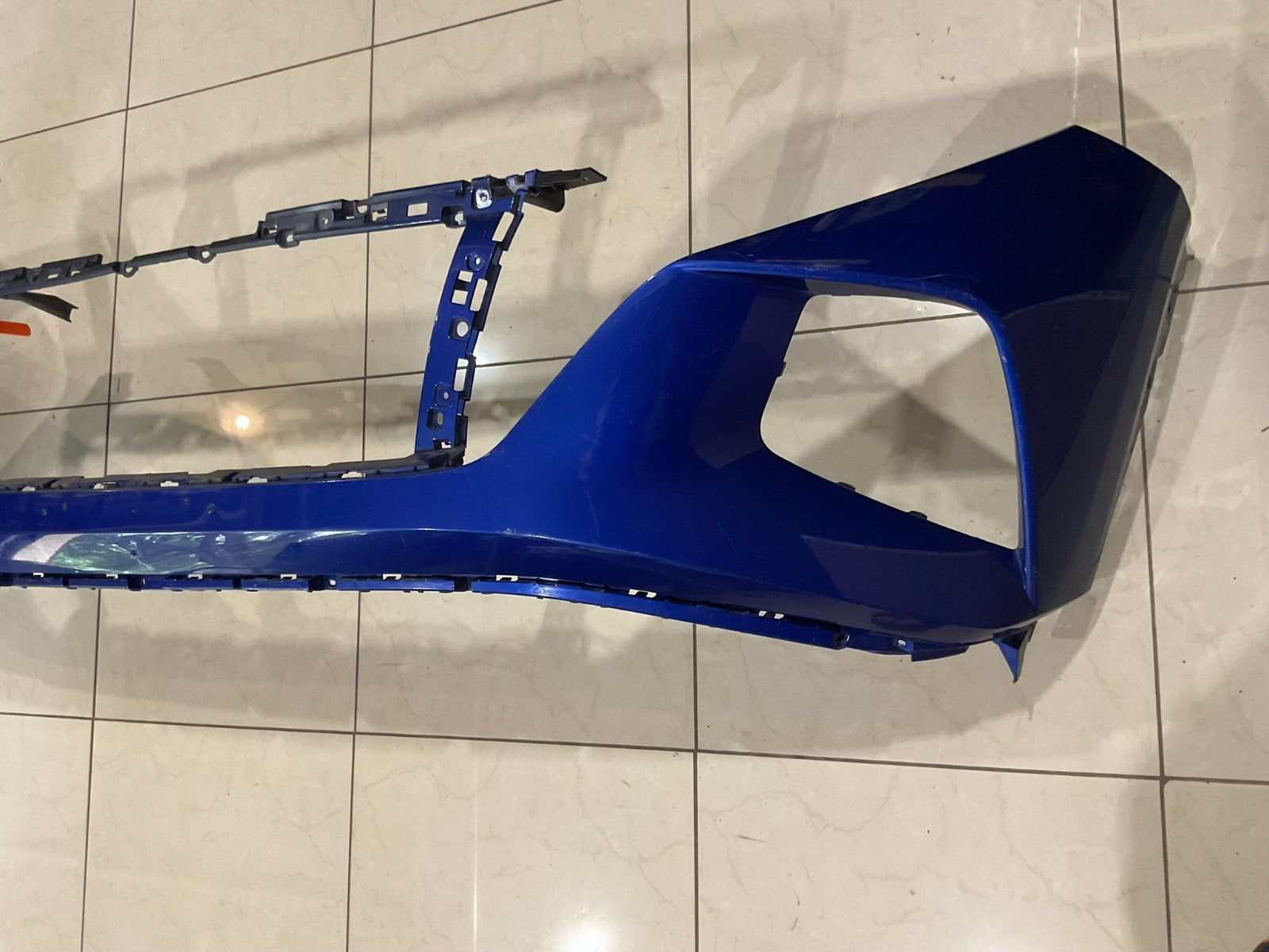 Front Bumper Cover Blue 2022 2023 Hyundai Tucson 86511+cw000 OEM