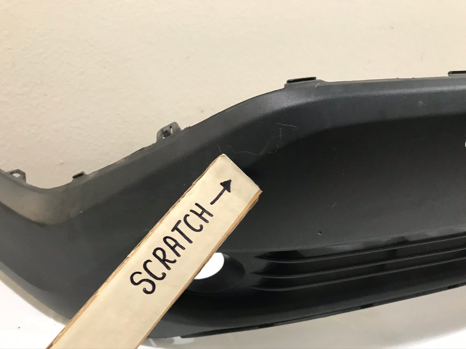 Front Bumper Lower Cover Black 2022-2024 Toyota Corolla Cross w/Sensor Holes OEM