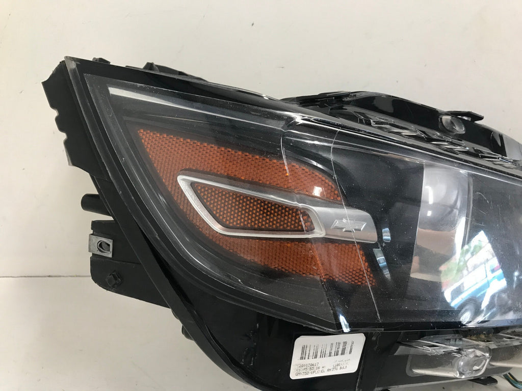 Headlight Damaged Right RH Chevy Impala Xenon 18-2020 PARTS ONLY 84160413 OEM