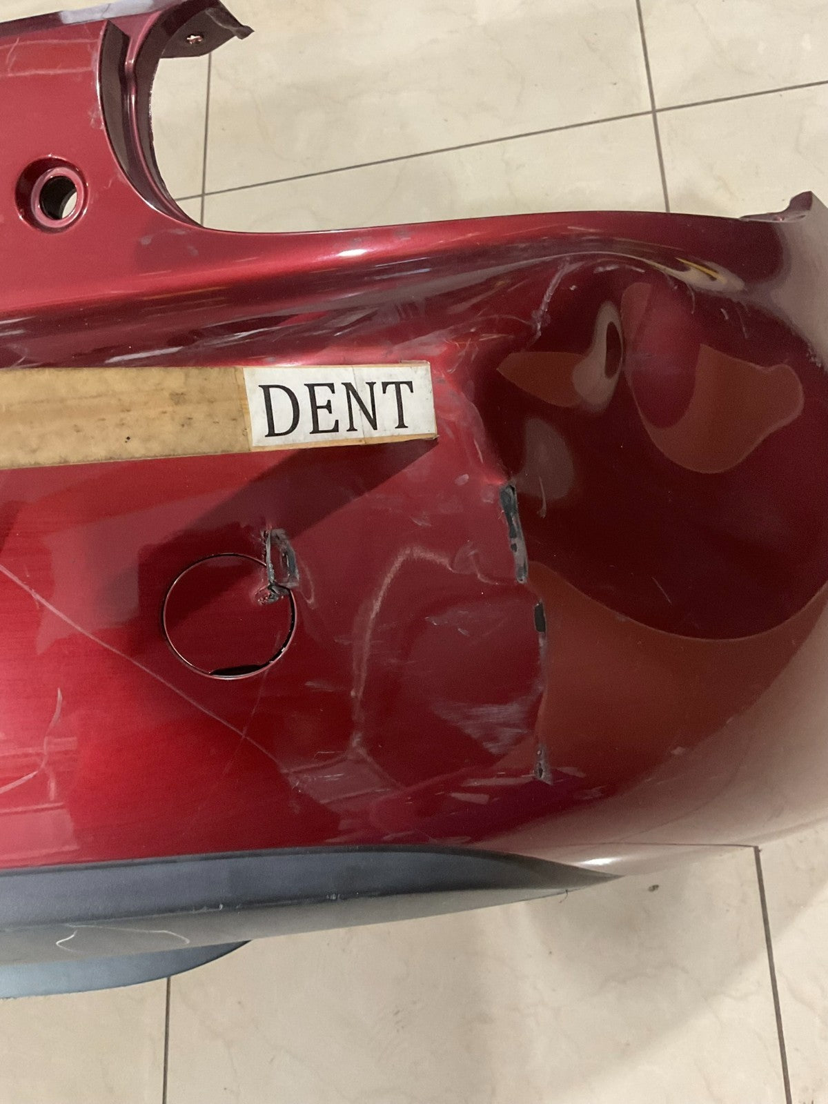 Rear Bumper Cover Red 2009 2010 11 12 13 14 2015 Mazda MX-5 Miata nf79+50221 OEM