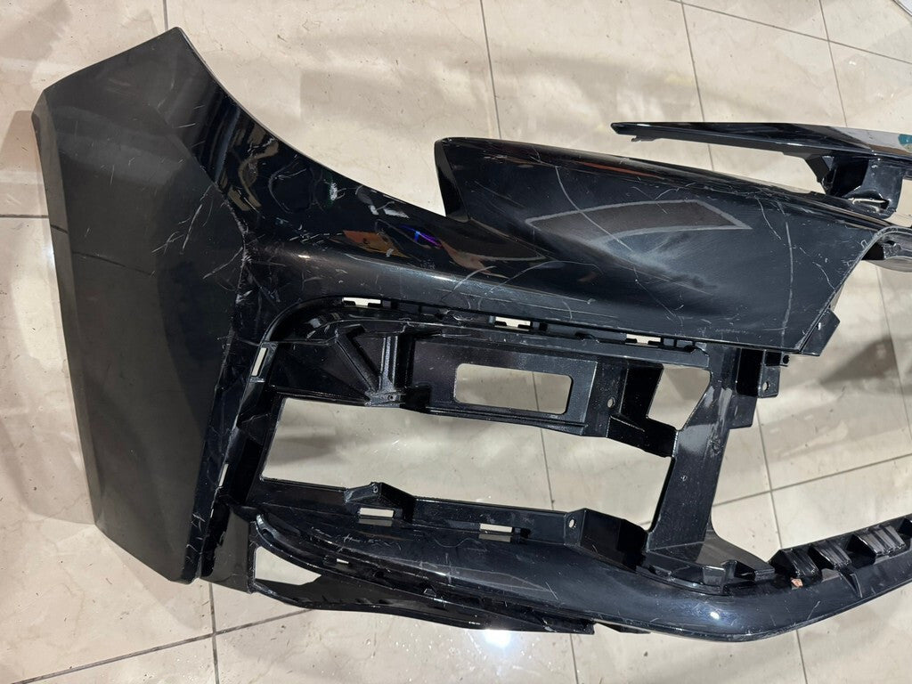 Front Bumper Cover Black 2020-2024 Toyota Corolla SE XSE CAPA