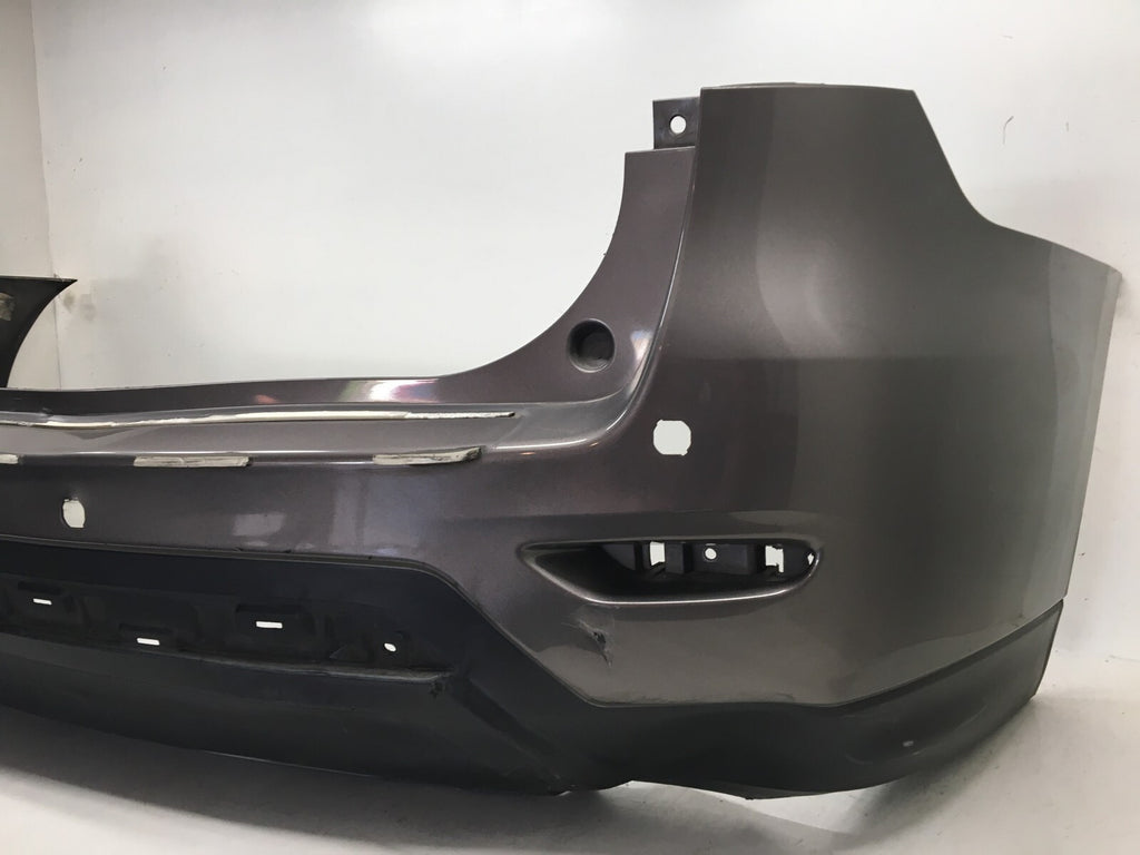 Rear Bumper LOCAL Nissan Pathfinder Platinum SV Hybrid w/o Sensr Holes 13-16 OEM