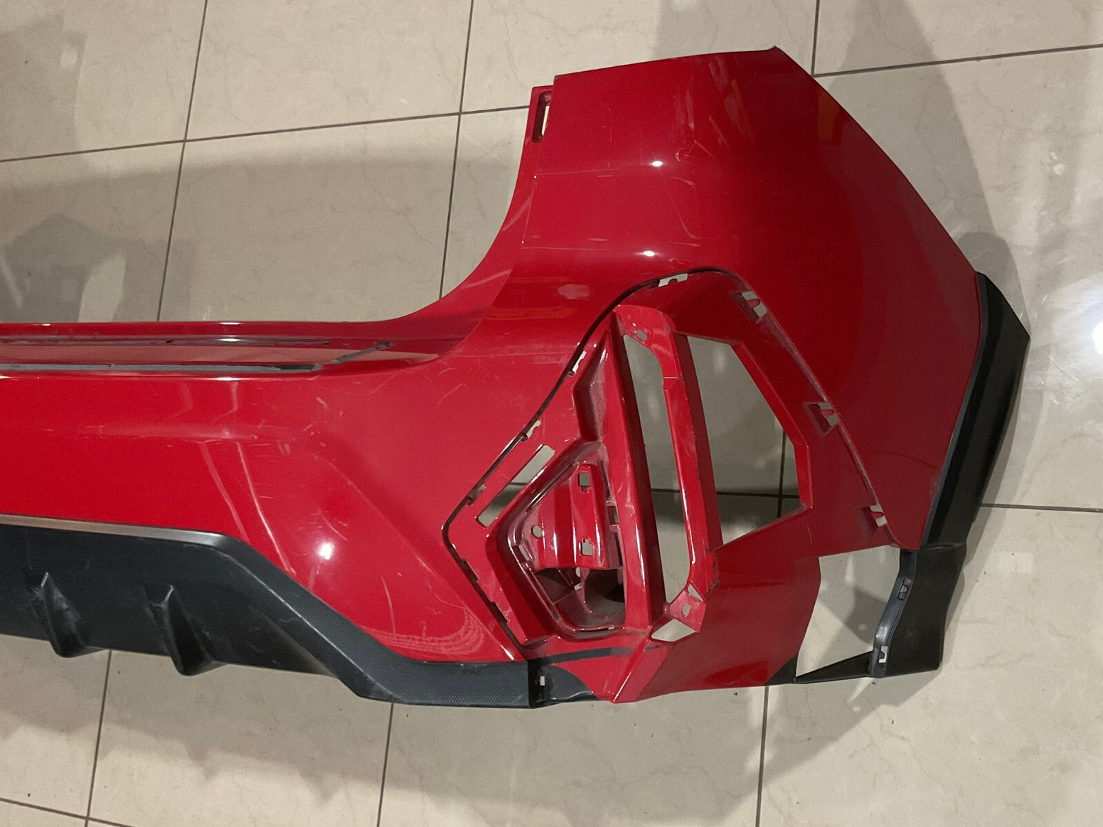 Rear Bumper Cover Red 2023-2024 Subaru Crosstrek 57704FN600 OEM