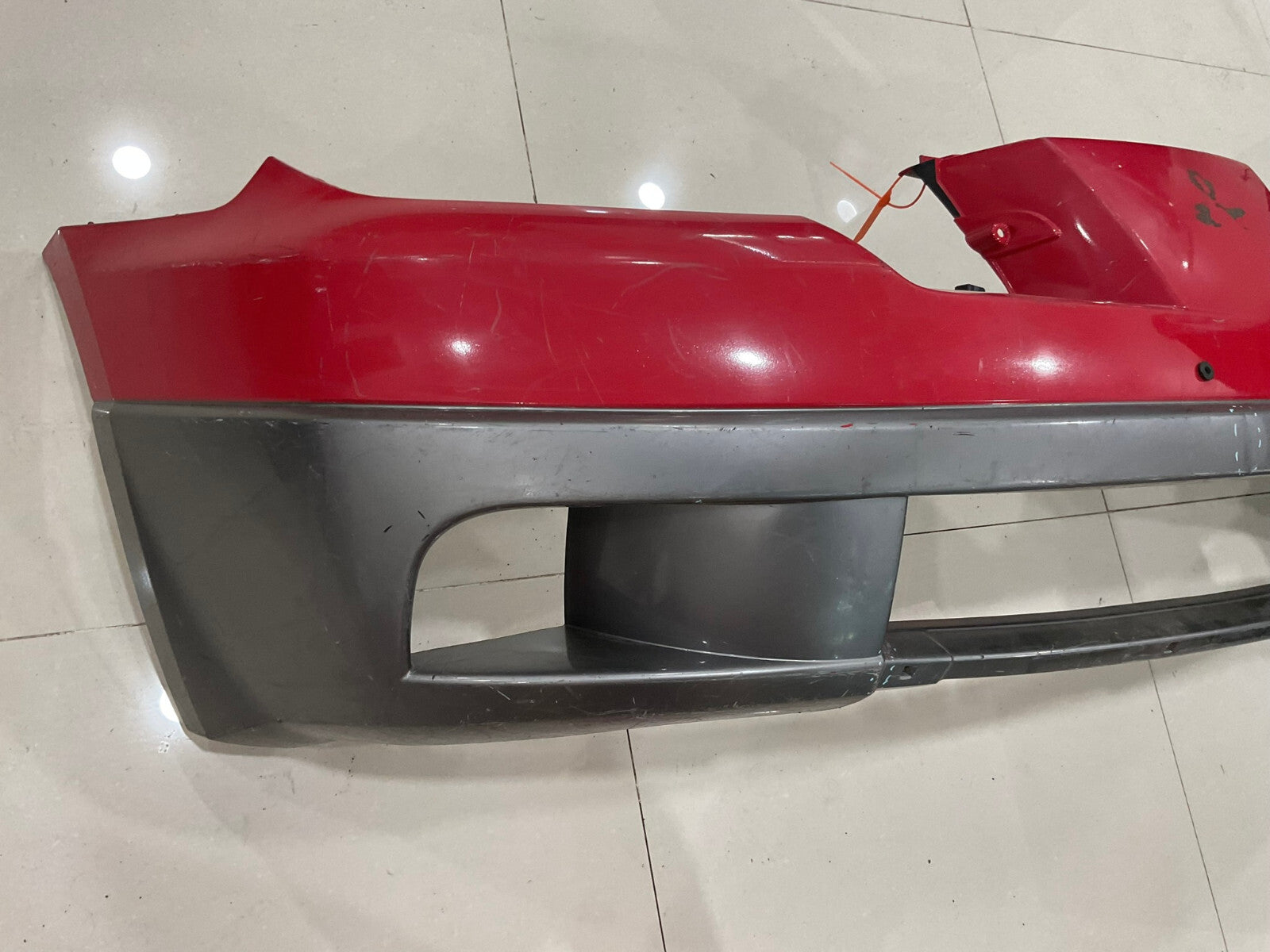 Front Bumper Cover Red Mitsubishi Outlander 03 04 05 06 CAPA