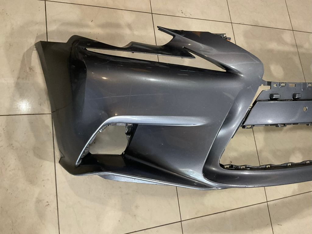 Front Bumper Cover Grey 2014-2016 Lexus IS250 52119+53a50 OEM