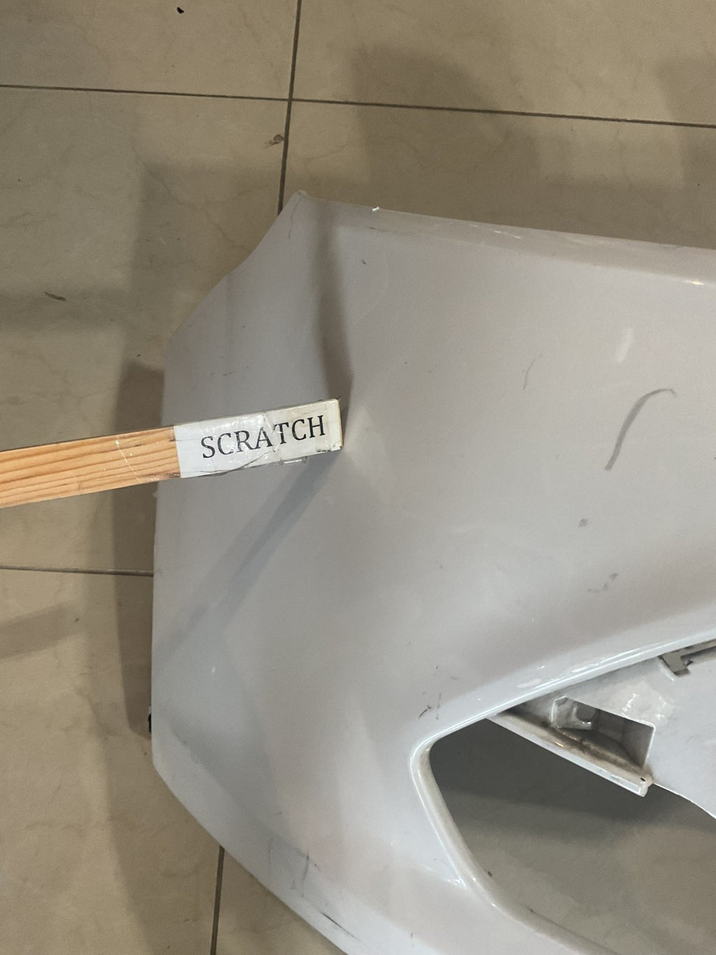 Front Bumper Cover White 2013-2016 Ford Escape cj54+17757+bgw OEM