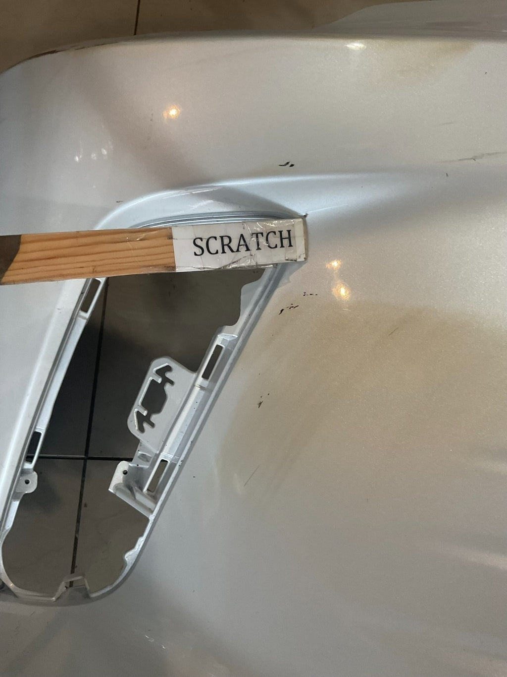 Front Bumper Cover White 2023 2024 Lexus RX350 RX CAPA