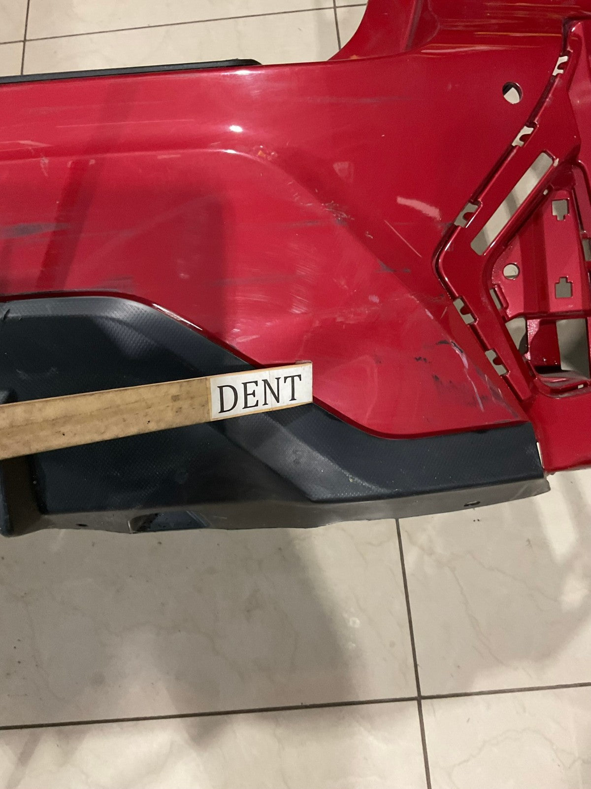 Rear Bumper Cover Red 2024 2025 Subaru Crosstrek 57704nfn62b OEM