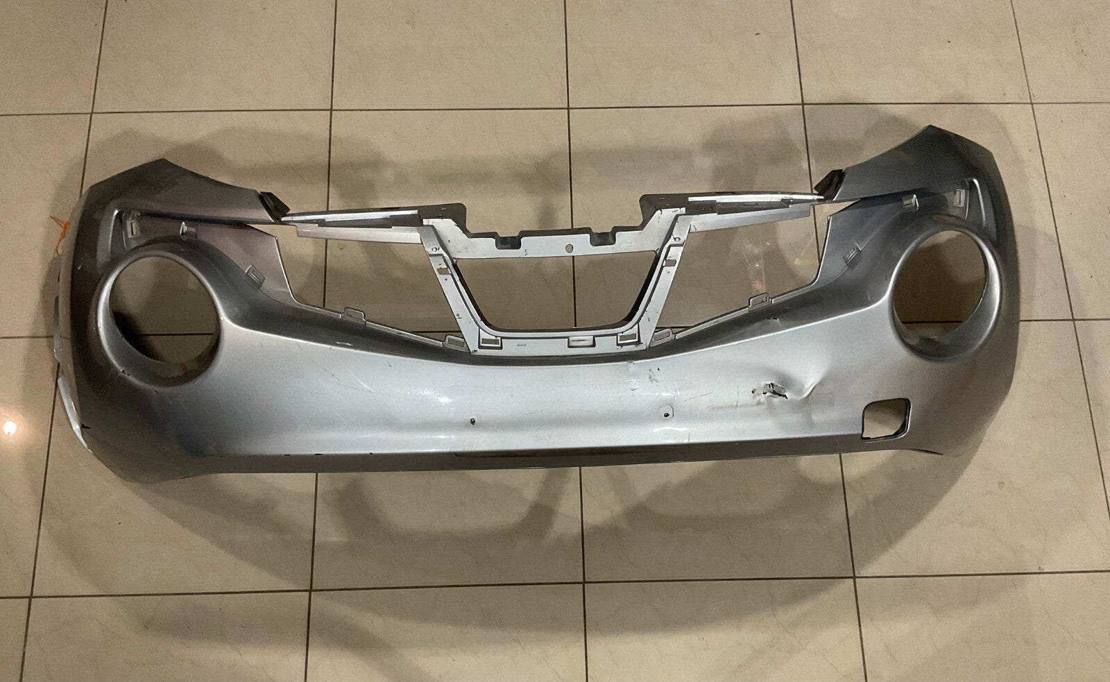 Front Bumper Cover Silver 2011-2014 Nissan Juke CAPA