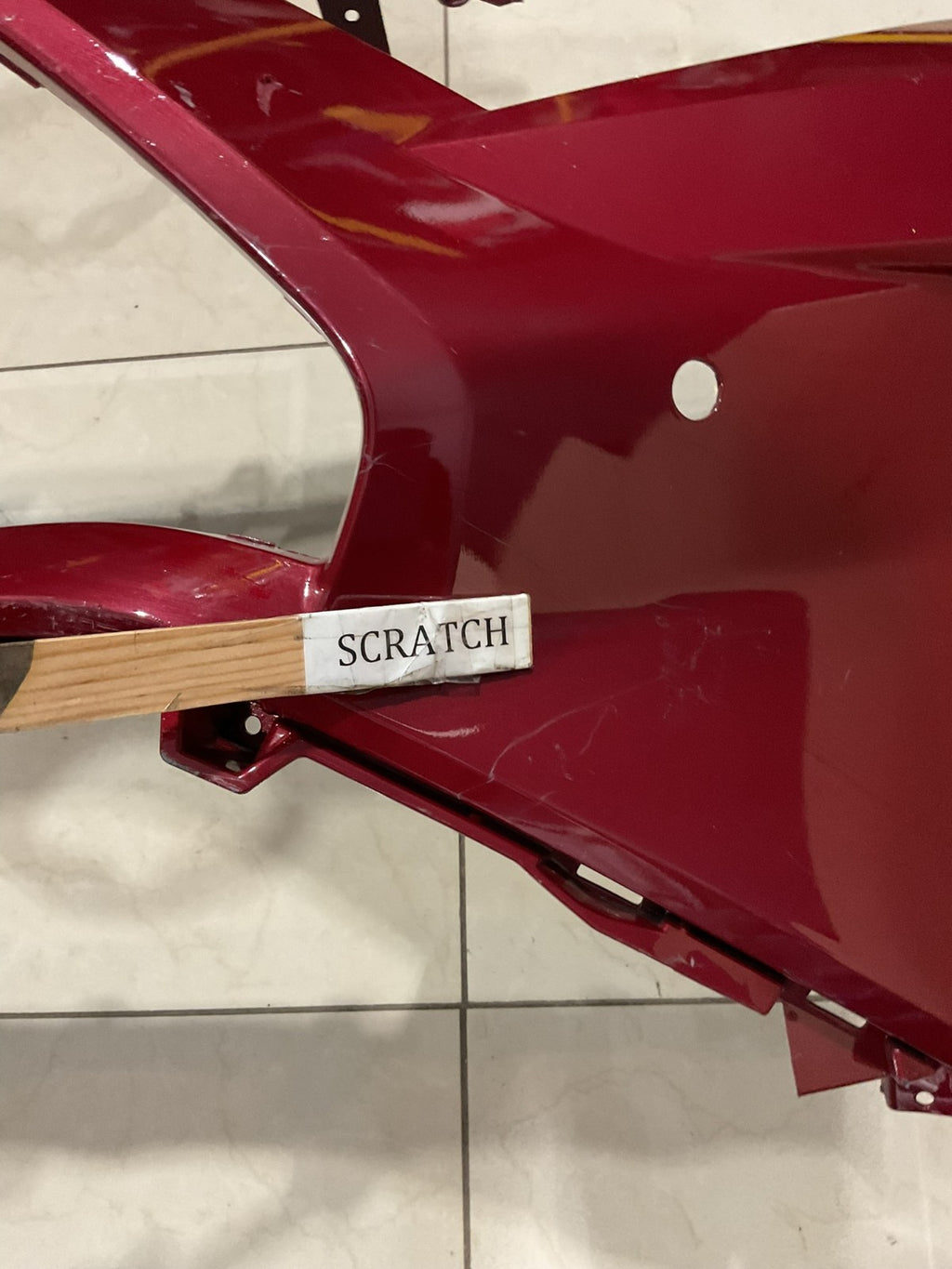 Front Bumper Cover Red 2019-2021 Toyota RAV4 LE/XLE/Hybrid LE 52119+0r200 OEM