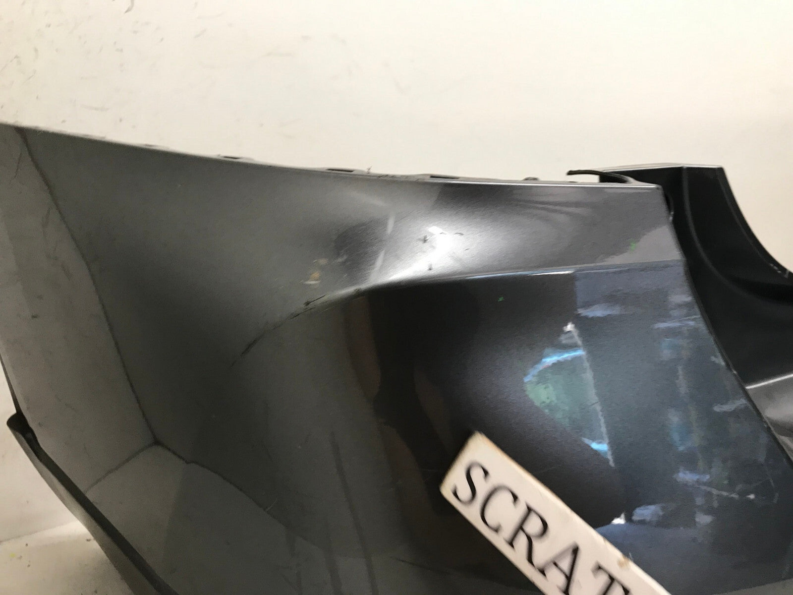 Rear Bumper Cover Gray Nissan Rogue S SL SV Hybrid 17 18 85022-6FL0H OEM