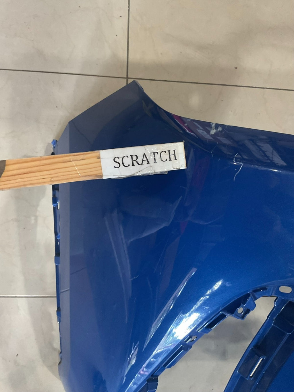 Front Bumper Cover Blue 22-23 Lexus NX350/NX450H+ 52119+f6010 OEM