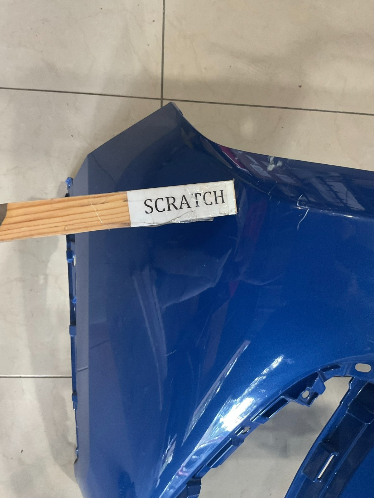 Front Bumper Cover Blue 22-23 Lexus NX350/NX450H+ 52119+f6010 OEM
