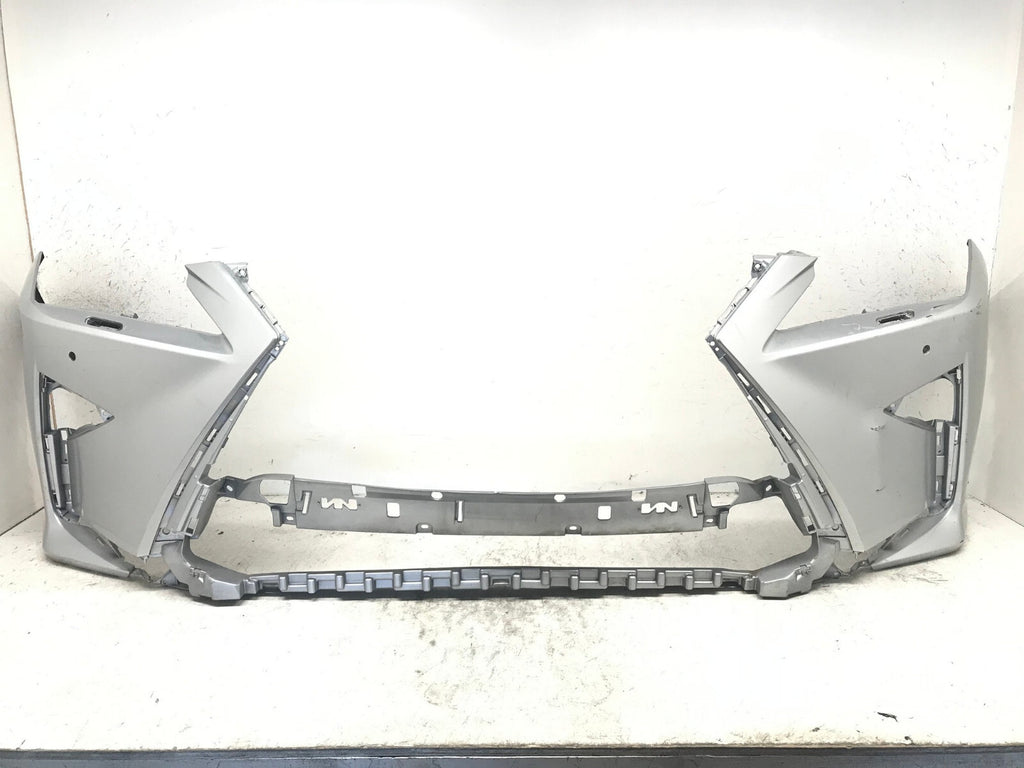 Front Bumper Cover White 2016-2018 Lexus RX350 RX450H Base w/Sensor Holes CAPA