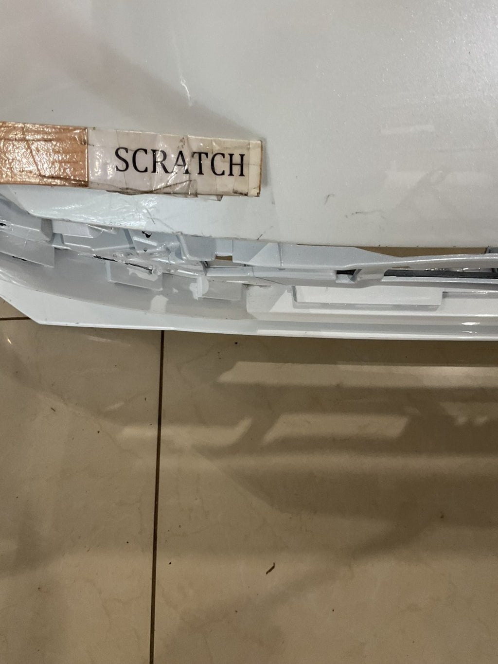 Front Bumper Cover White 2021 2022 2023 Hyundai Elantra Sedan CAPA