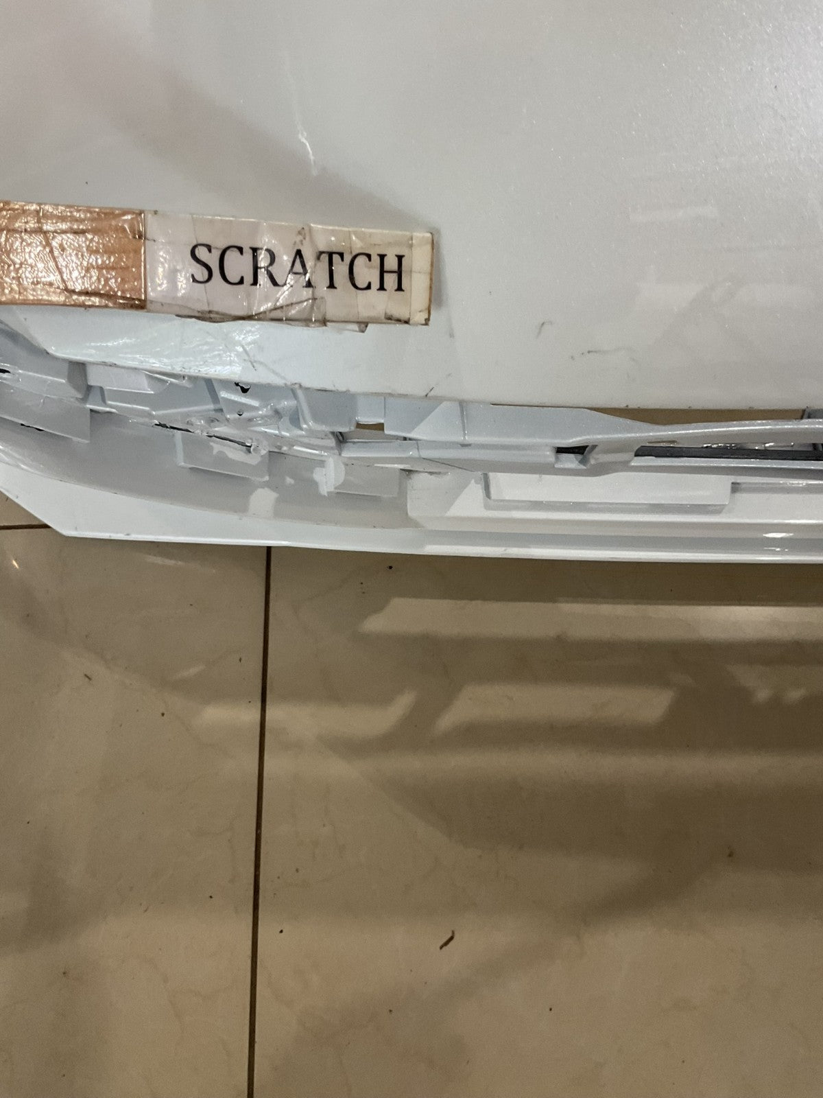 Front Bumper Cover White 2021 2022 2023 Hyundai Elantra Sedan CAPA