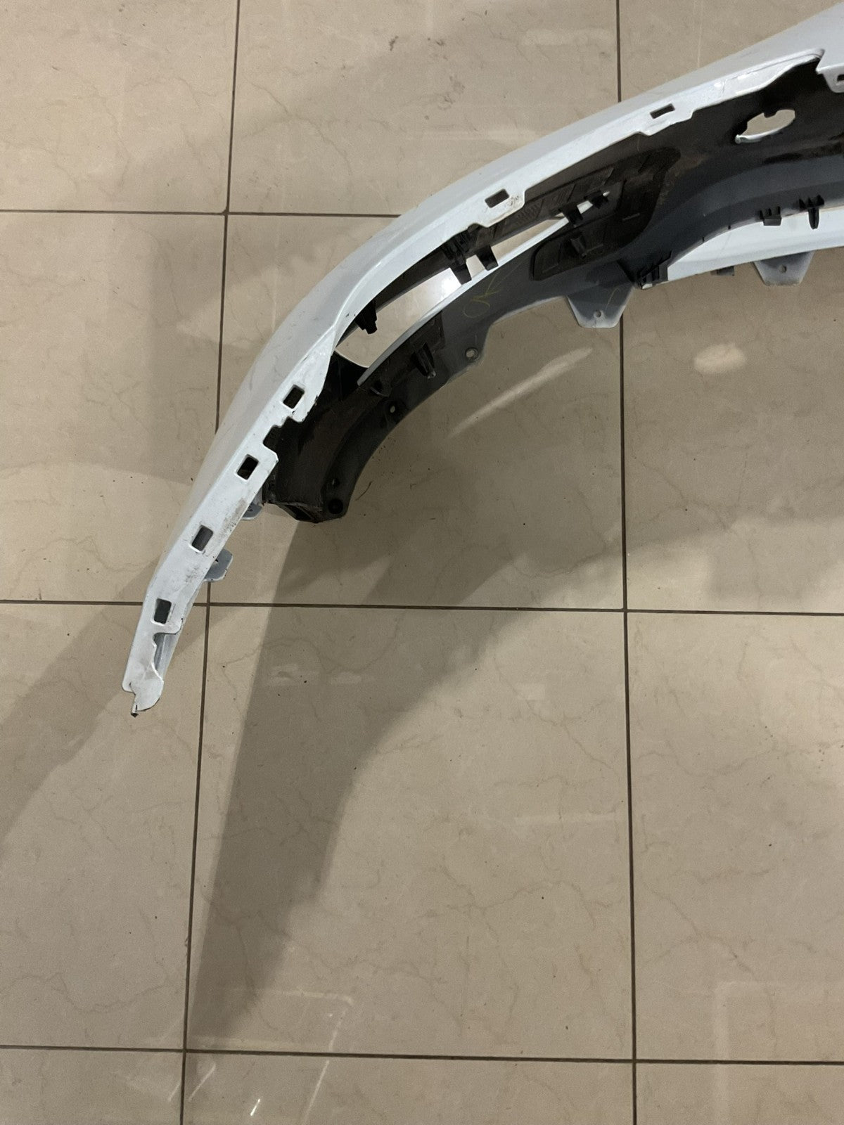 Front Bumper Cover White 2020-2023 Tesla Model Y MY CAPA