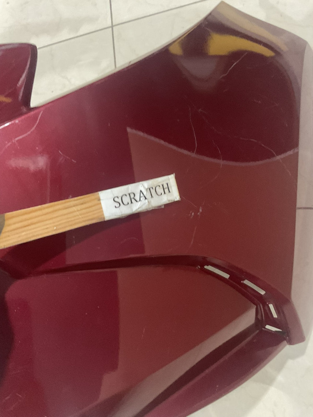 Front Bumper Cover Red 2020 2021 2022 Toyota Corolla L LE XLE CAPA