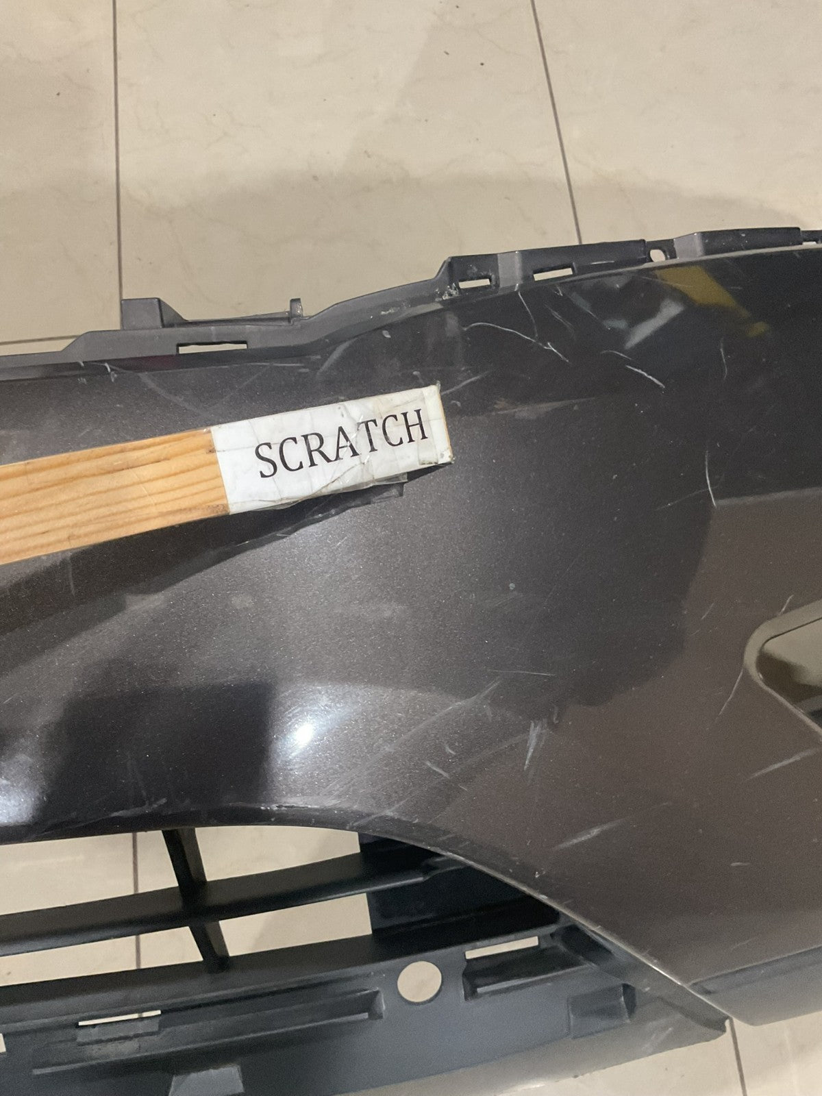 Front Bumper Cover Grey 2013 2014 2015 2016 Nissan Pathfinder CAPA