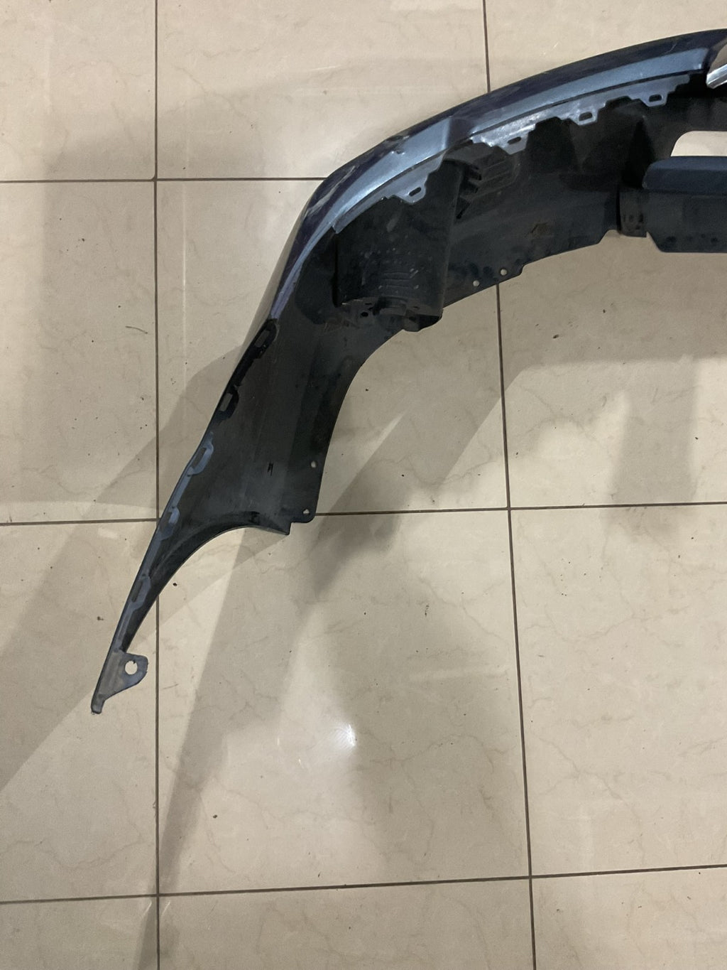 Front Bumper Cover Blue 2013-2014 Subaru Outback Wagon 57704aj12a OEM