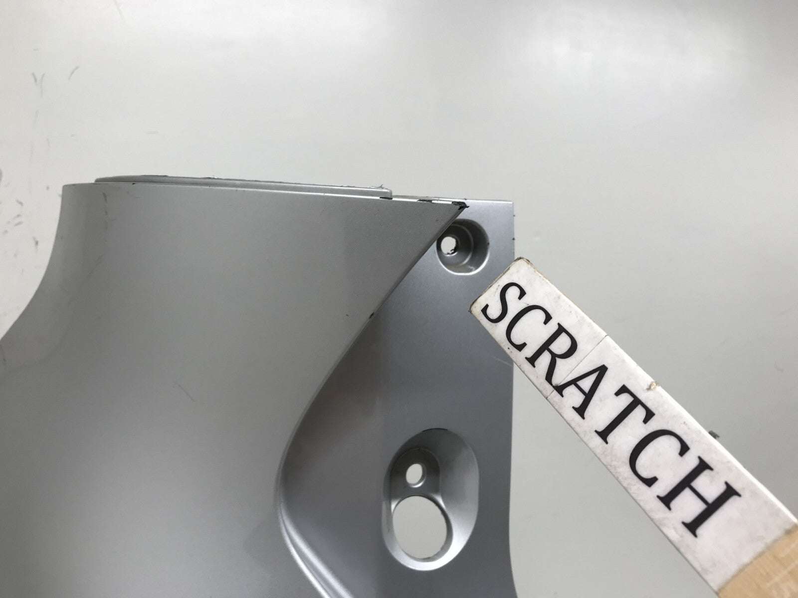 Rear Bumper Cover Nissan Kicks S SV w/Sensor Holes 2018 2019 85022-5RB0H OEM