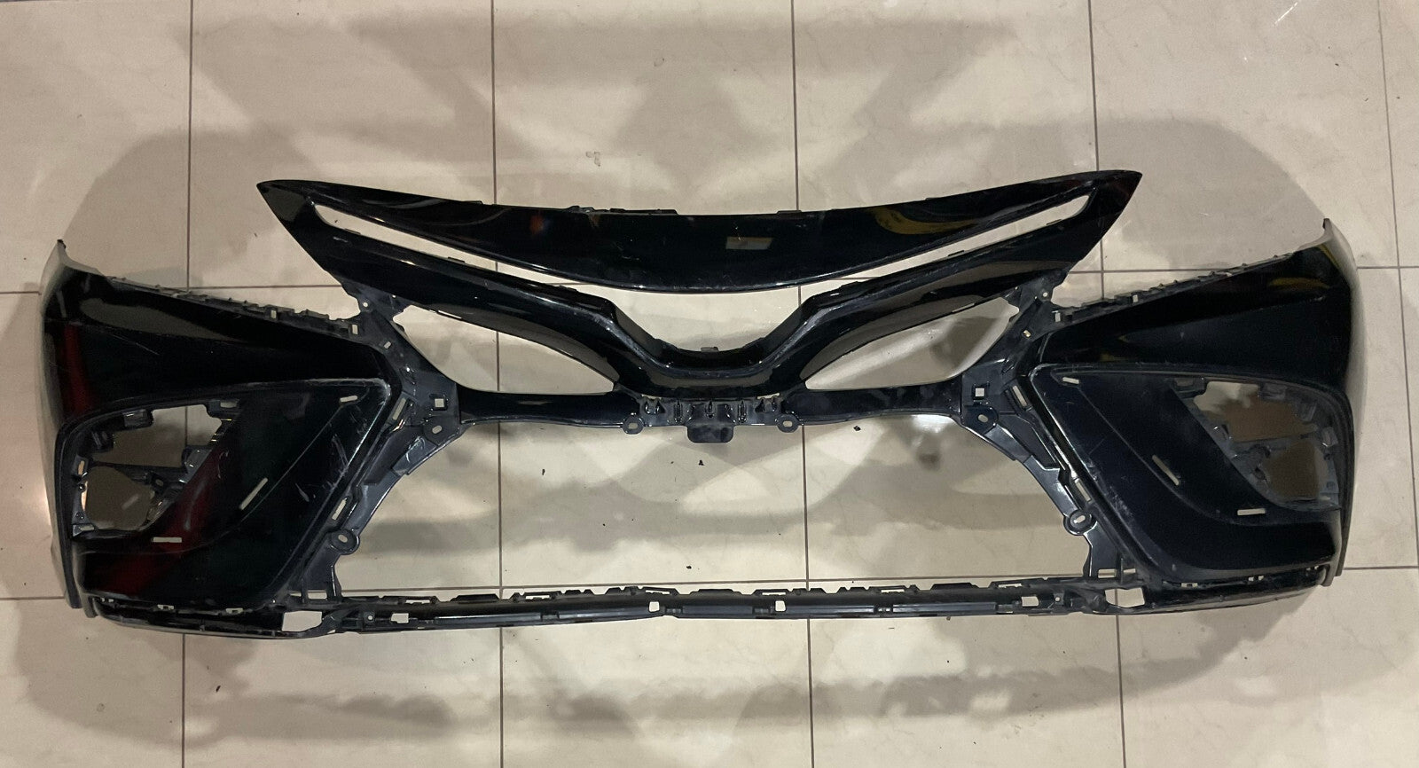 Front Bumper Cover Black Toyota Camry 2021 2022 52119-06E20 OEM