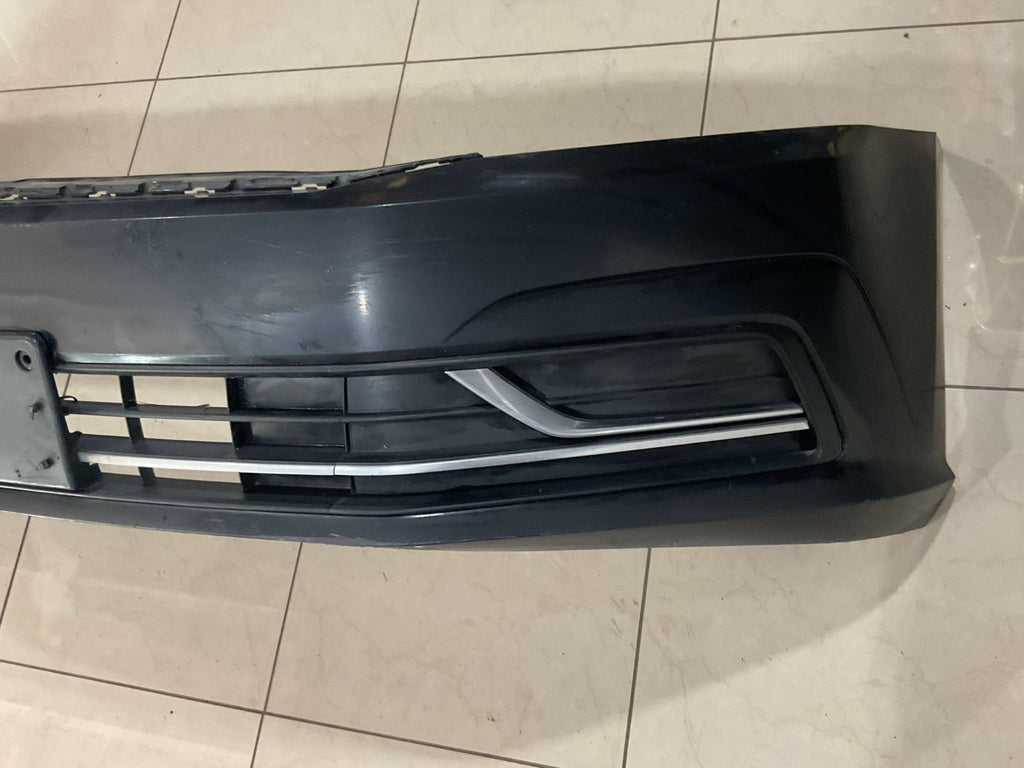 Front Bumper Cover Black 2012-2015 Volkswagen Passat CAPA
