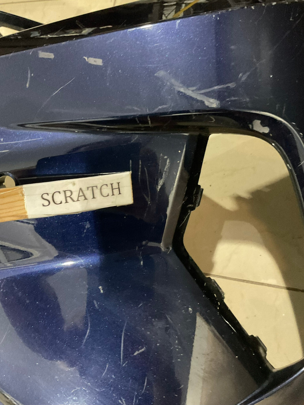 Front Bumper Cover Blue 22-2023 Toyota RAV4 52219-42B20 OEM